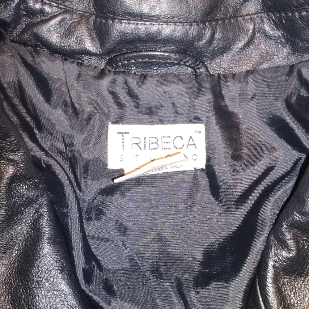 Kenneth Cole tribeca leather jacket